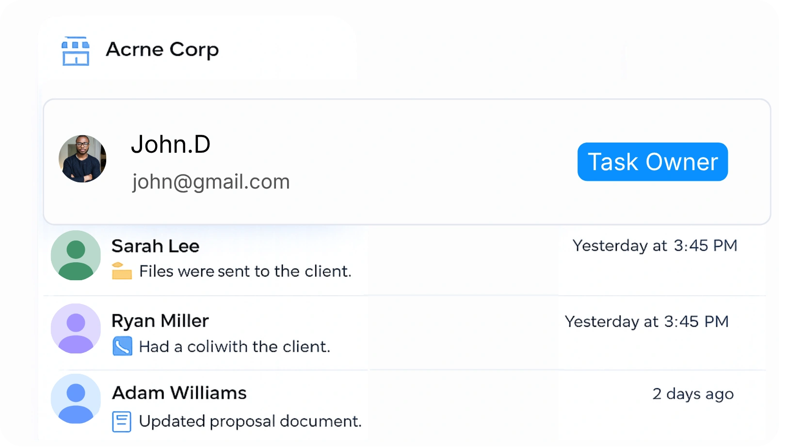 Clear Account Ownership